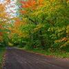 Fall Color Drive Near Lake Superior